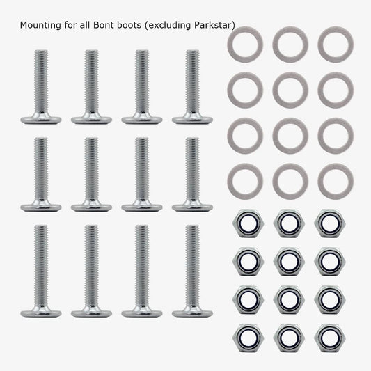 Roller Skate Mounting Hardware Set