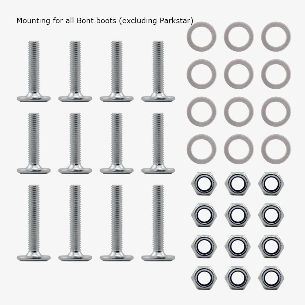 Roller Skate Mounting Hardware Set