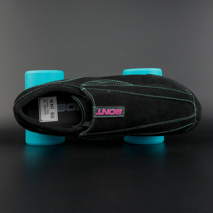 Top-down view showing integrated lace cover and U-shape fit