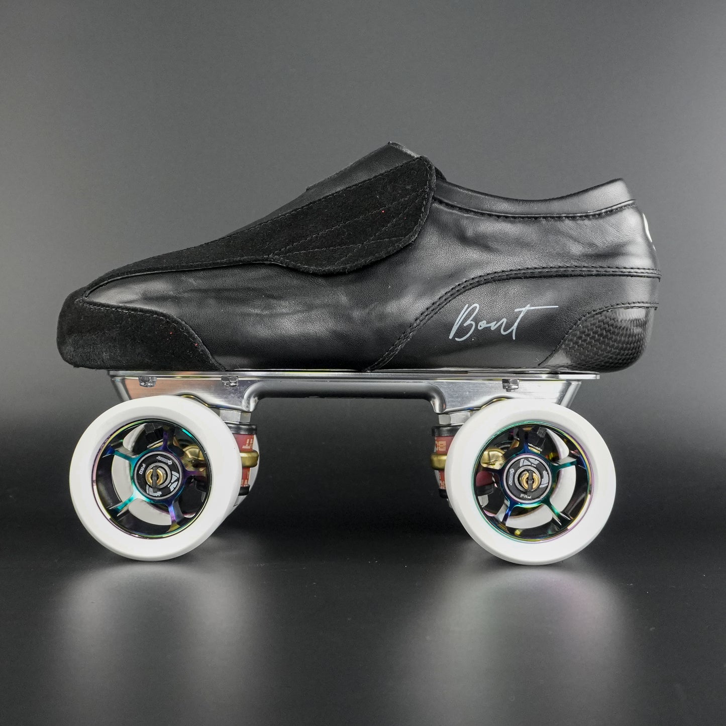 Limited Edition Envy Carbon Black Leather/Suede Jam and Speed Roller Skates